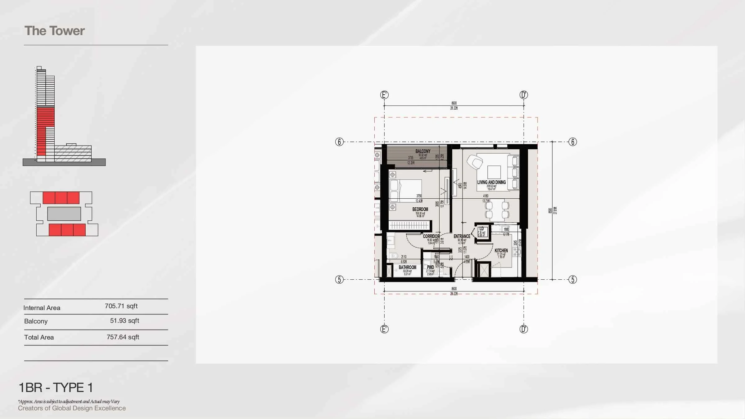 The Tower Floor Plan 2