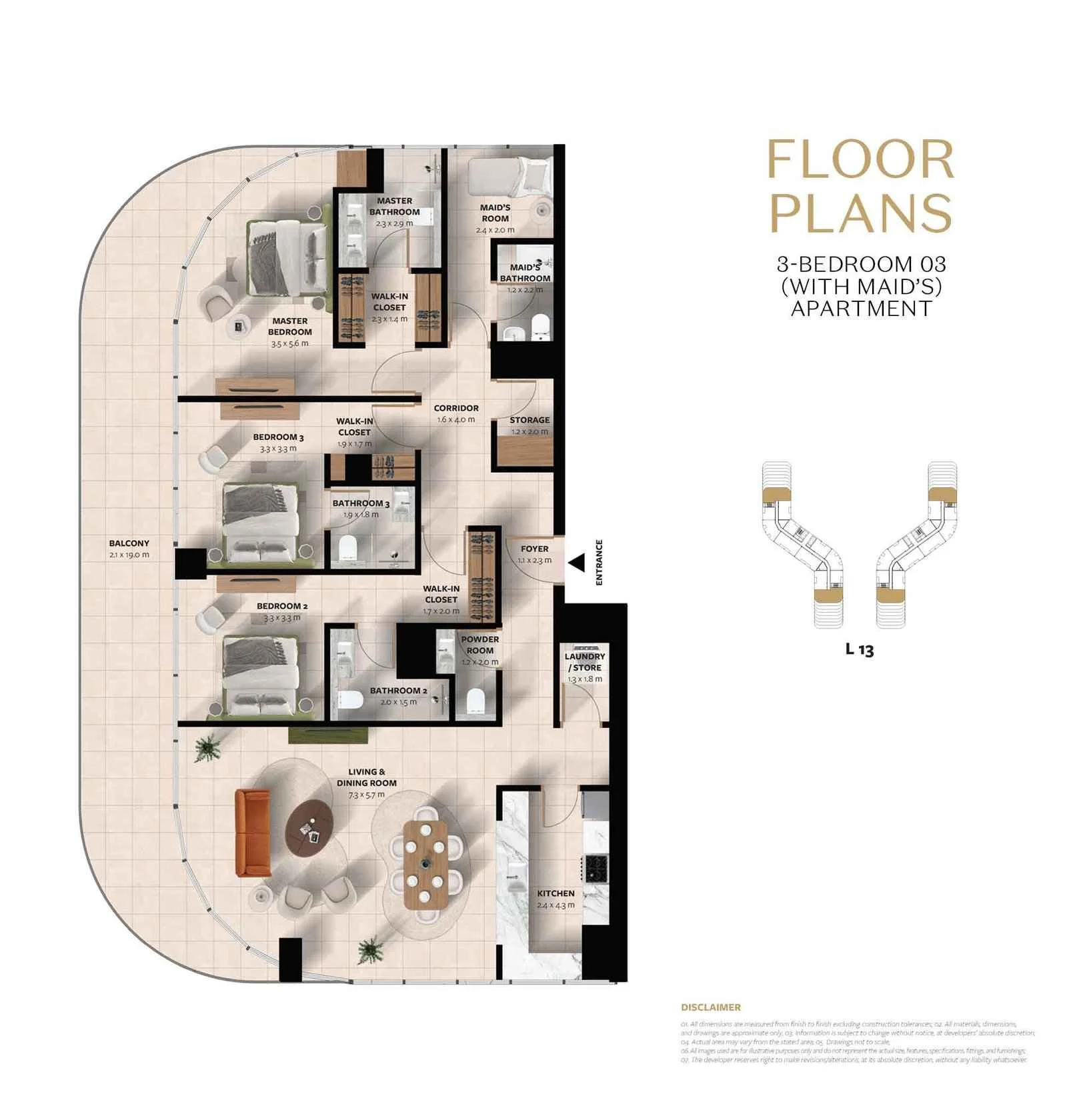 Cascade Buildings at Bahria Town Dubai 12