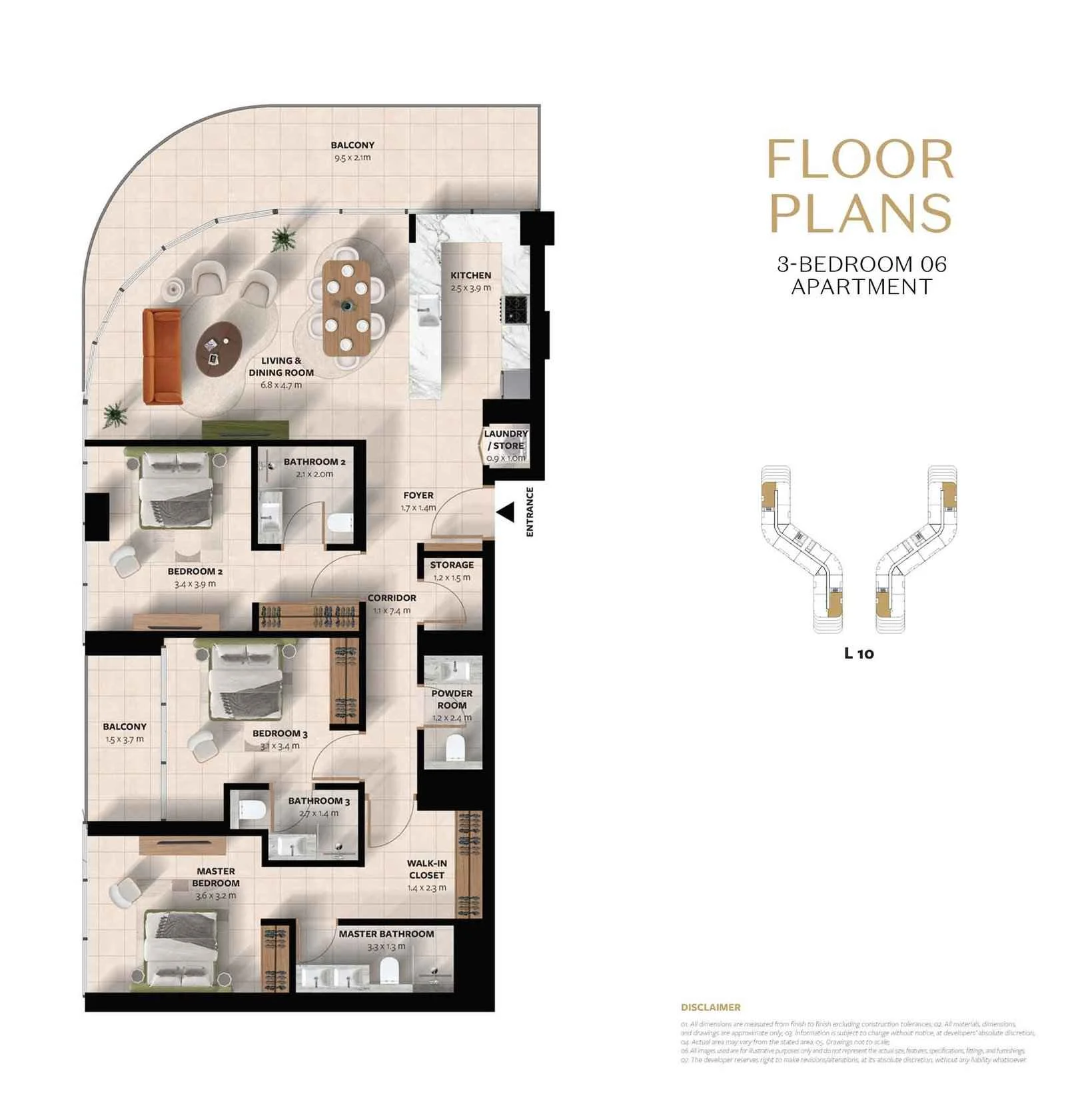 Cascade Buildings at Bahria Town Dubai 15