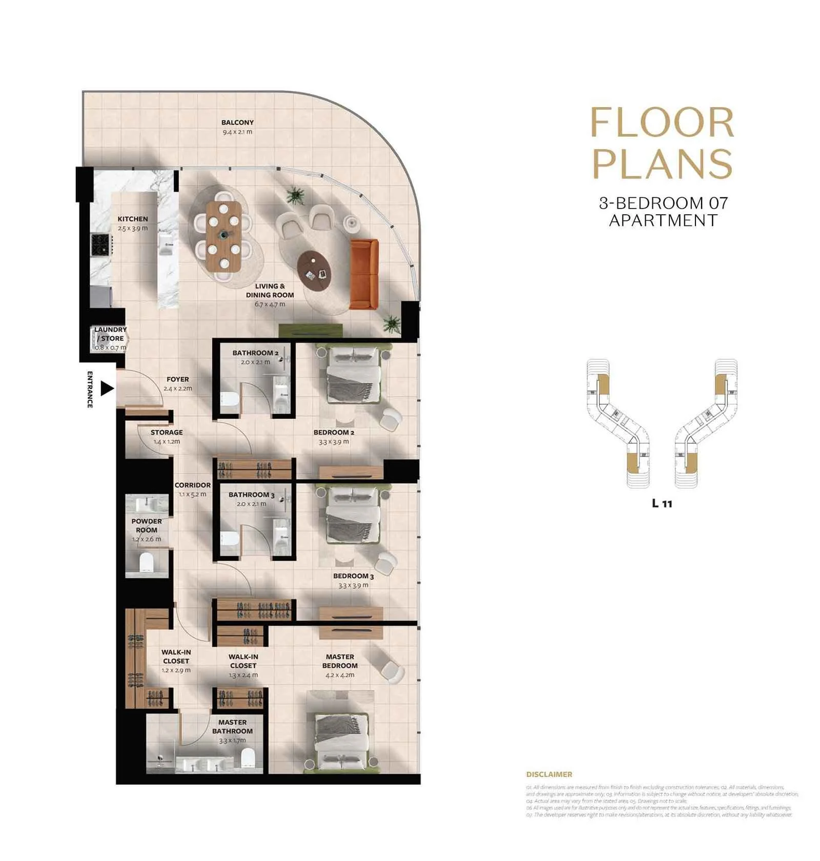 Cascade Buildings at Bahria Town Dubai 16