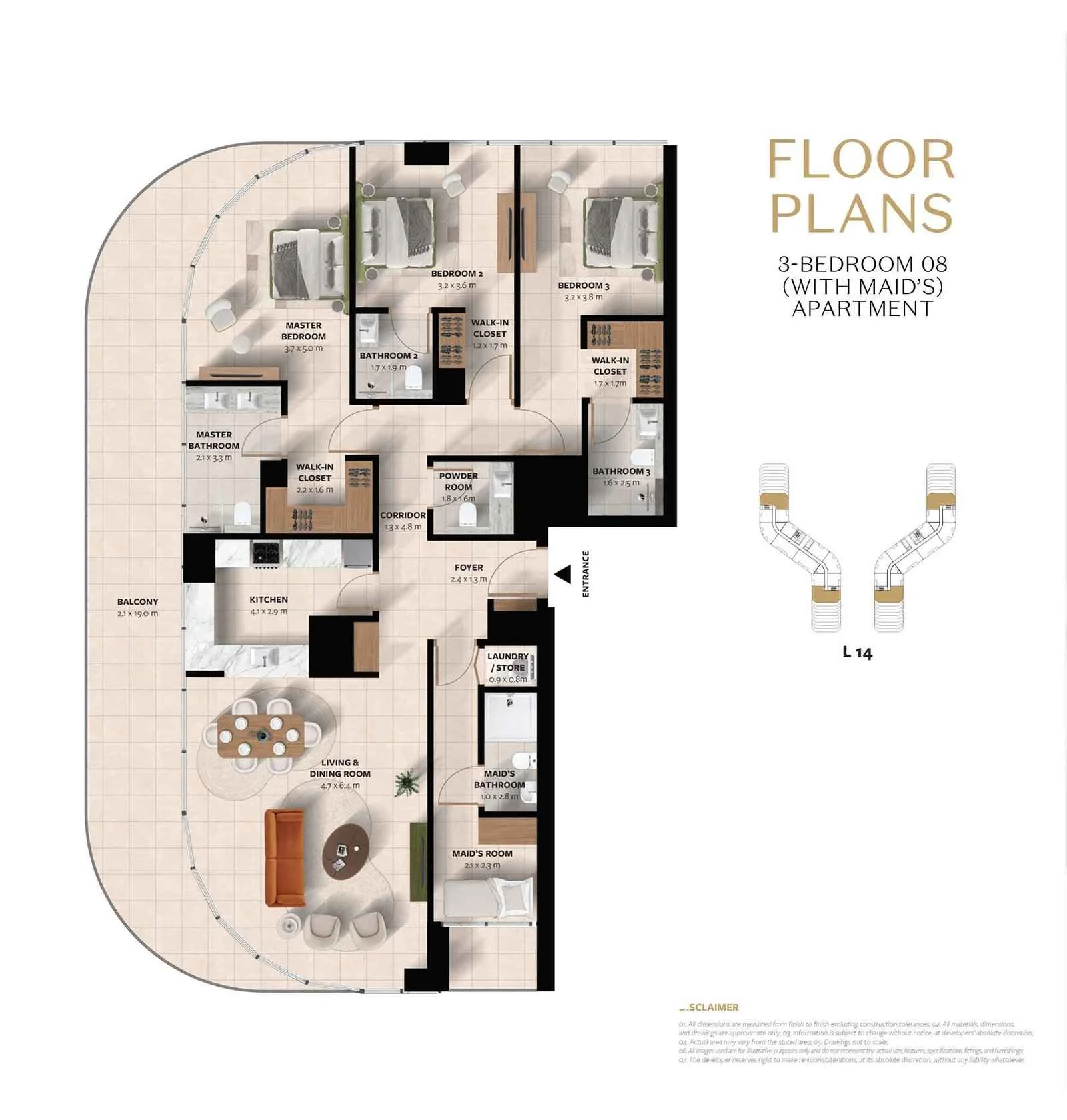 Cascade Buildings at Bahria Town Dubai 17