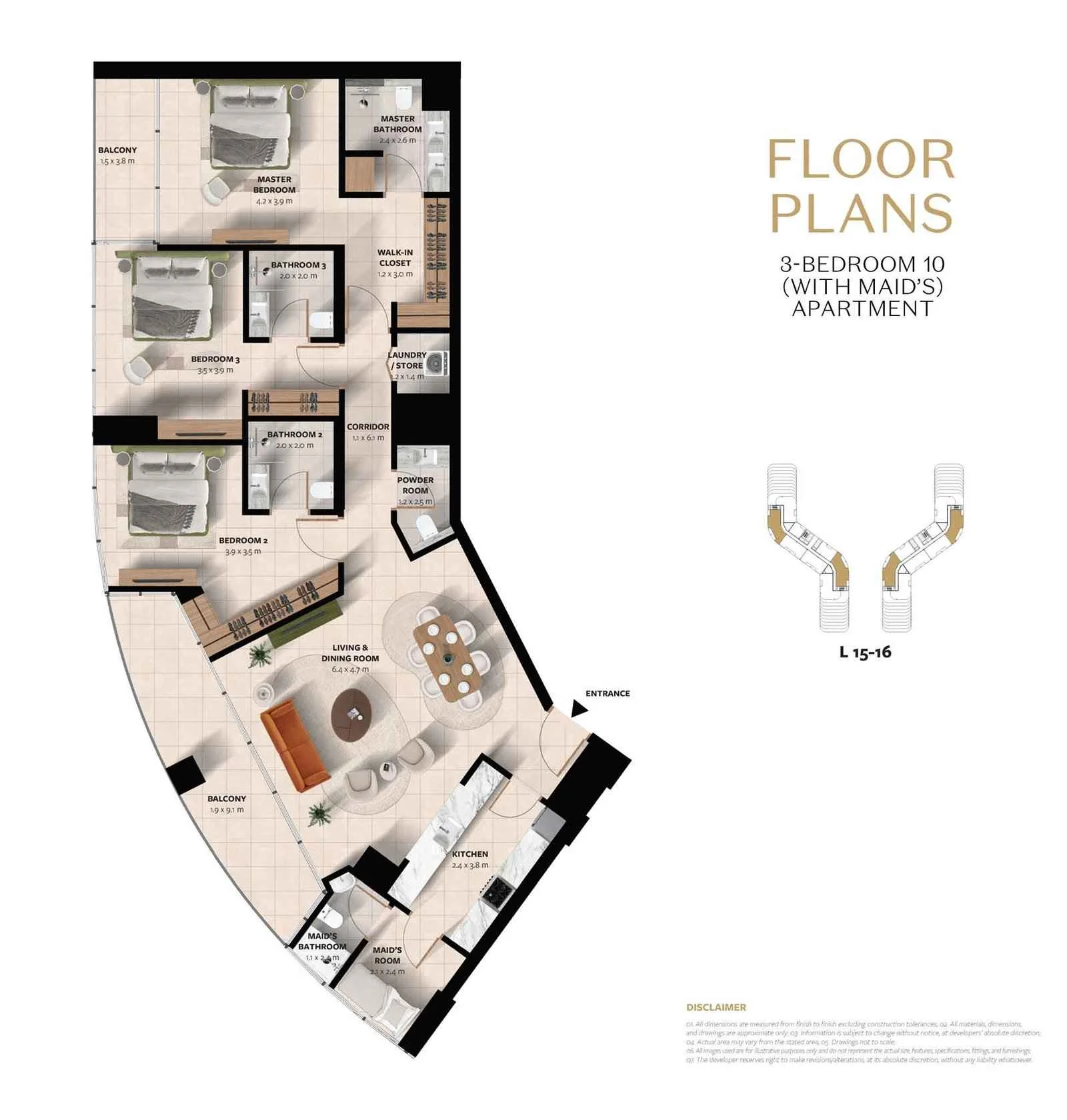 Cascade Buildings at Bahria Town Dubai 19