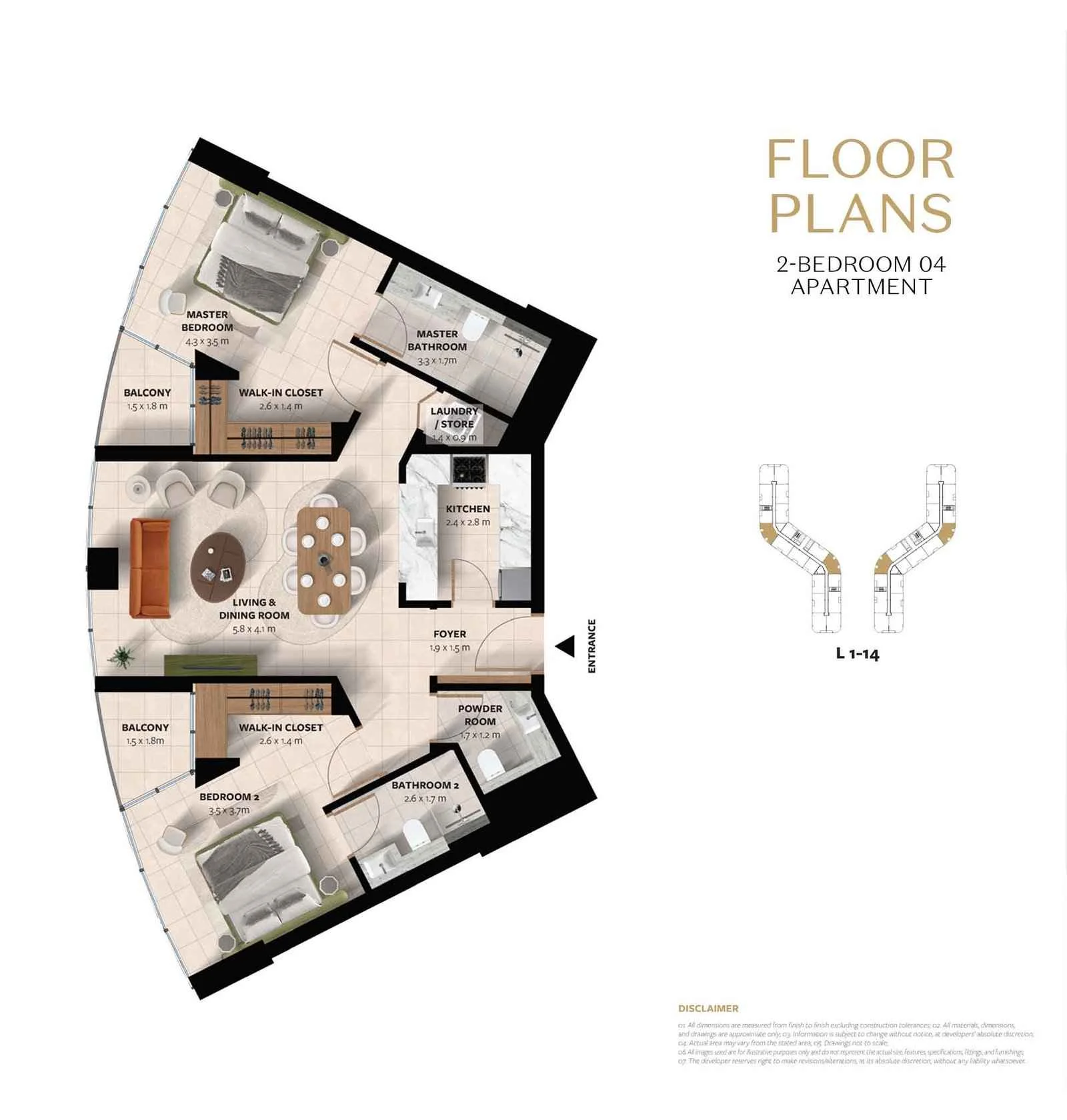 Cascade Buildings at Bahria Town Dubai 4