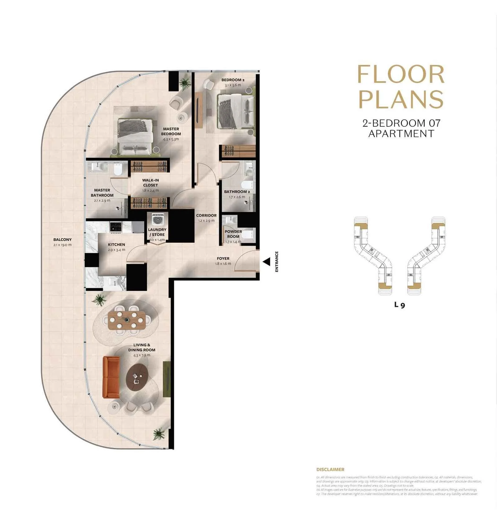 Cascade Buildings at Bahria Town Dubai 7