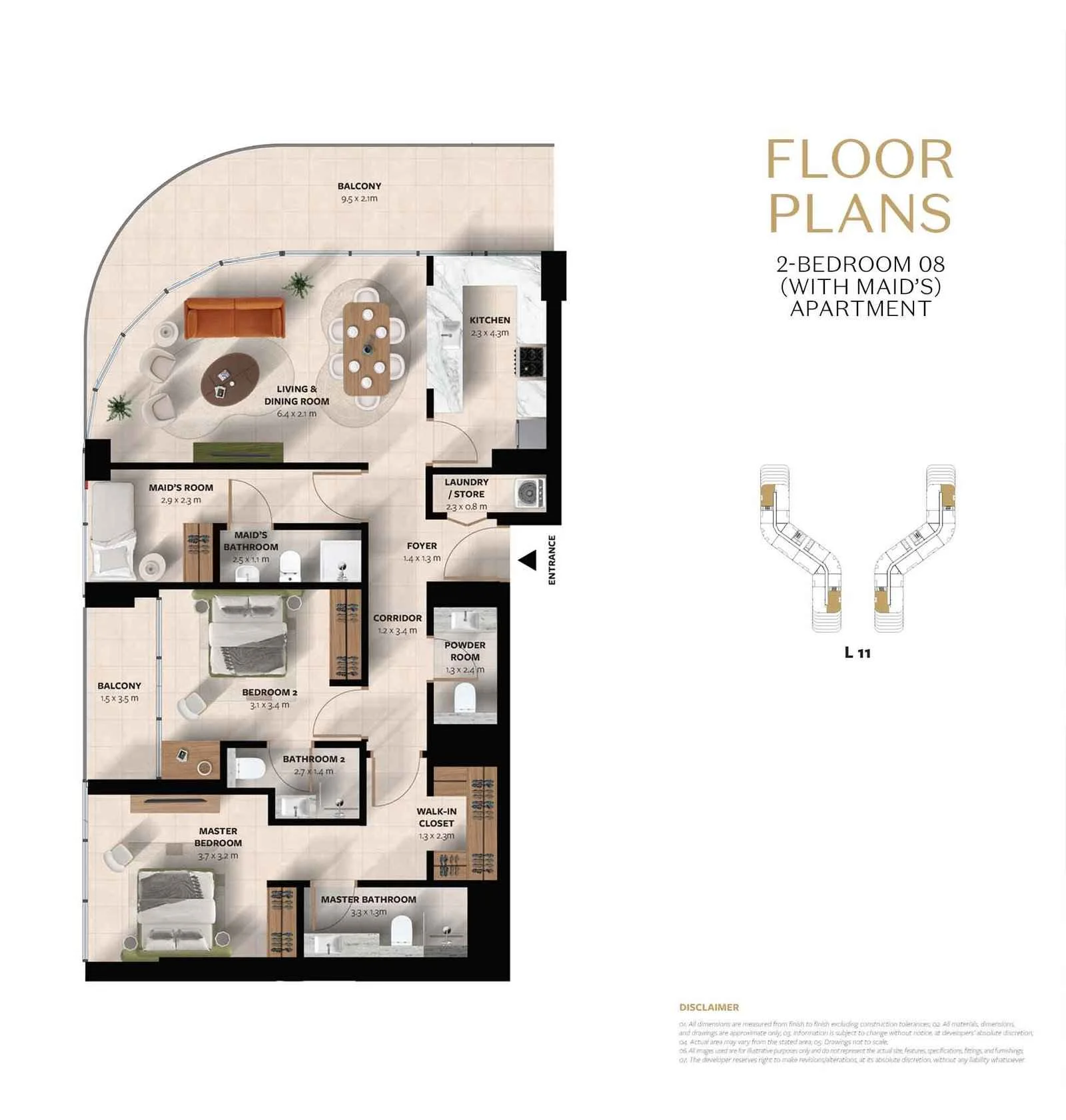 Cascade Buildings at Bahria Town Dubai 8