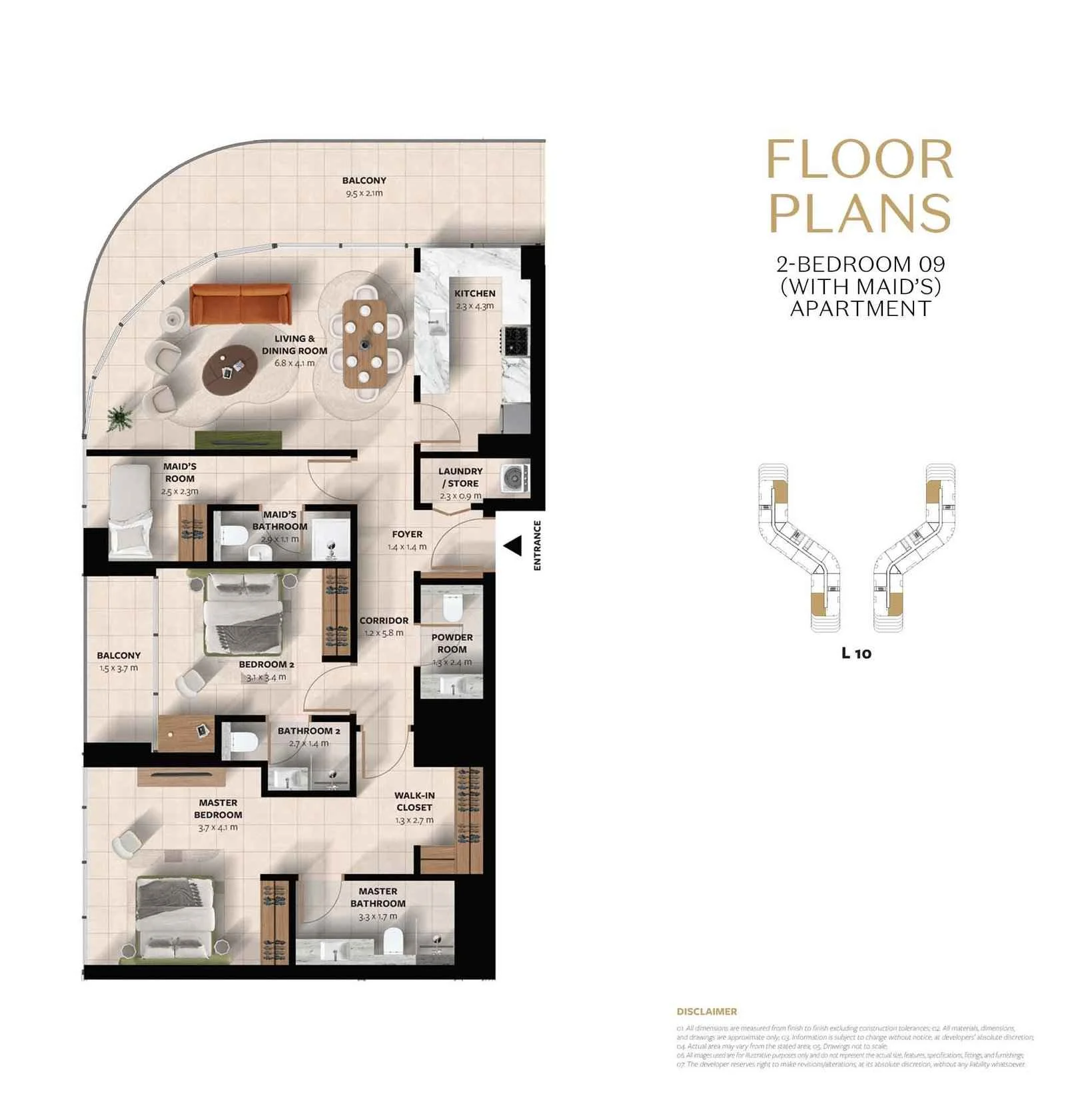 Cascade Buildings at Bahria Town Dubai 9