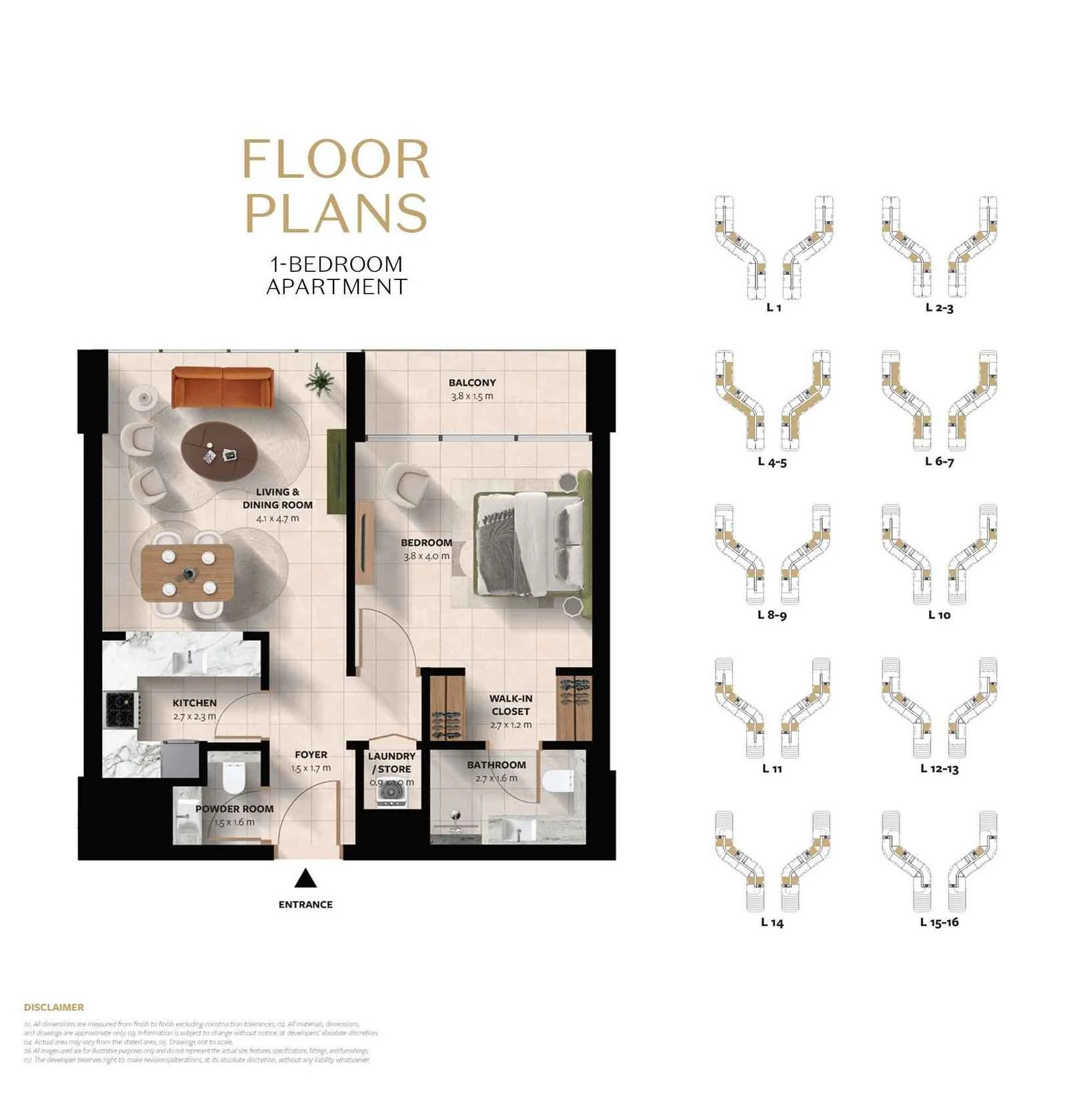 Cascade Buildings at Bahria Town Dubai